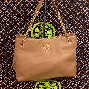 NWT Tory Burch Britten Triple Compartment Tote